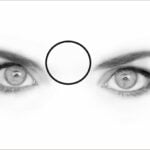 stress point between eyes